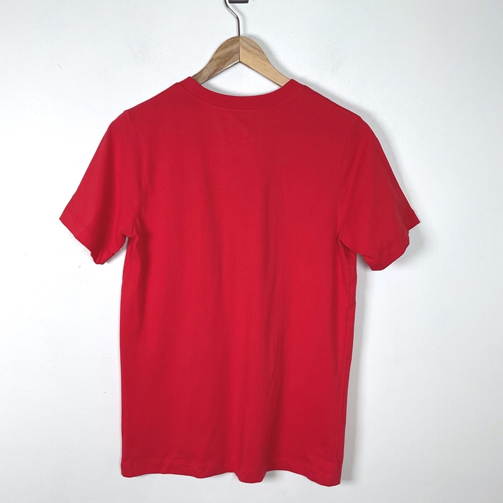 Nike Kids Play With Sole Red T-Shirt Graphic Tee Short Sleeve Top Large - Picture 5 of 7